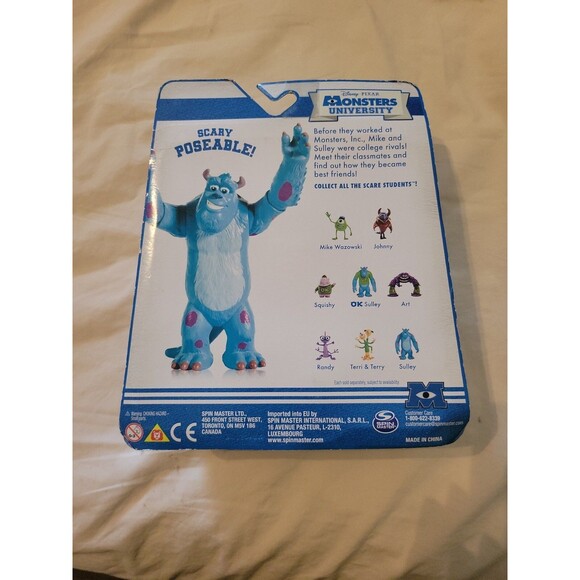 Sulley Scare Student Disney Monsters University Scary Poseable! NIP - Picture 2 of 2